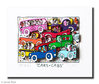 James Rizzi - CARS + CABS - inkl. Einrahmung